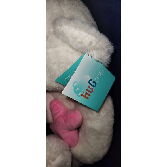 Hug Me-Soft XOXO Teddy Bear Stuffed Animal Plush Ivory White 20" Pre-owned with - Picture 2 of 6